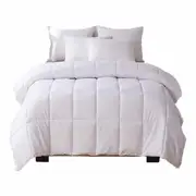 Microfiber Quilt Doona Duvet Winter Summer Microfibre Blanket 250GSM