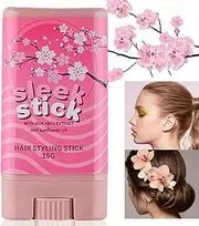 Hair Finishing Stick,Hair Wax Stick,Long Lasting Styling Wax Stick Hair,Hair Styling Gel for Women,Non-Greasy Styling Hair Wax Stick for Flyaways,Hair Styling Wax for Women,Sleek Hair Products