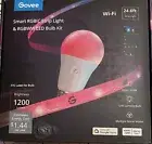 New Govee Smart RGBIC Strip Light + RGBWW LED Bulb Kit H1011AD1 Wifi 24.6ft