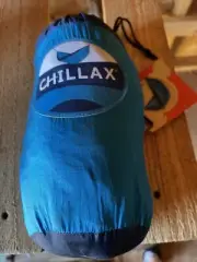 Chillax Double Travel Hammock Camping Gear New Blue