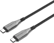 Cygnett USB 2.0 Armoured braided USB C USB C 1m Black