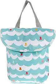 GLSTOY Organizer Pouch for Diapers Essentials Waterproof Reusable Bag for Travel Napkins