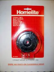 Homelite Trimmer Spool and String .080 UP04657 used on DA98866A trimmer head