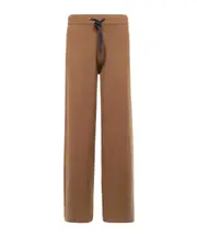 drawstring casual pants EU36 Brown