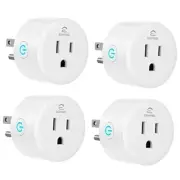 Smart Plug, Smart Home WiFi Outlet Compatible with Alexa & Google Home, Smart
