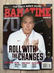 2023 ALABAMA CRIMSON TIDE BAMATIME Fan's Media Guide ROLL WITH CHANGES Kool-Aid