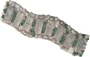 JIUMO Fairy Garden Pathway, Stone Path, Miniature Path Road, Resin, Dollhouse Ornament, Grey