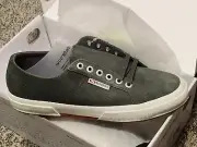 UNWORN Superga Women's 2790 Platform Sneakers - Gray Suede size 8.5