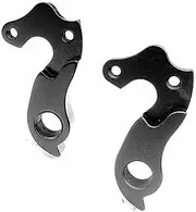 FIQOME 1Pc Bicycle Gear Rear Derailleur Hanger, for Gusto Rca11 Kuota KOM Kharma Stevens Cotic Isaac Marcello Poison Road Mech Dropout Bike Derailleur Hanger(Black WGH729P1)