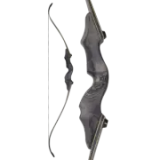 60" Takedown Recurve Bow Arrows Kit 25-65lbs RH LH Archery Hunt Target Shooting