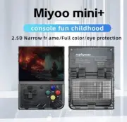 Miyoo Mini Plus Portable Retro handheld Console 128GB OnionOS WiFi - Black