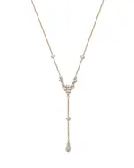 Bloomingdale's Fine Collection Diamond Scatter Lariat Necklace in 14K Yellow Gold, 1.0 tcw
