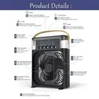Mini Mist Aircon Travel Small Quiet LED ICE Water USB Portable Cooling Desk Fan