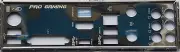 ASUS I/O IO SHIELD BLENDE BRACKET B150I PRO GAMING/WIFI/AURA