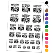 You Gnome Know Me Like No Other Love Valentine's Day Temporary Tattoo Set