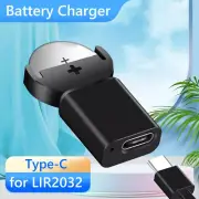 Battery Charger for LIR2032 LIR1632 LIR2025 LIR2016 Rechargeable Button Battery