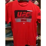 2019 五月 REEBOK UFC FG FLIGHT WEEK TEE 短袖T恤 紅黑 DU4573
