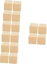 SEWACC 4sets Wooden Bed Risers Durable Furniture Lifting Blocks for Chairs Tables Easy Installation Height Stable Strong Weight Capacity for Home Office Use 4pcs*4