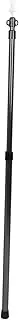 Retractable Canopy Pole, Aluminium Alloy Telescoping Tent Pole, Ultra Light and Portable for Outdoor Camping, Easy to Install Awning Support (Black)