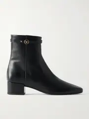 [Tod's] Tod's - Leather Ankle Boots - Black - IT42 IT 42 Black