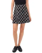 CeCe Simple Circle Mini Skirt