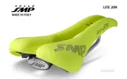 NEW Selle SMP LITE 209 Bicycle Saddle : YELLOW FLUO - MADE IN iTALY!