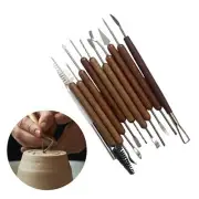 11Pcs Polymer Clay Tools Professional Practical Ceramics Clay Tools for Modeling