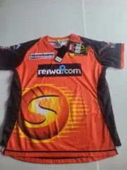 New Perth Scorchers Jersey BBL KFC Ladies Size 12 Supporters Shirt Cricket