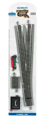 Bachmann #6 Turnout Right, HO Scale, #BAC44560