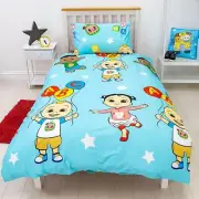 Cocomelon Single Duvet Cover & Pillowcase Set Two-Sided Bedding Boys Girls