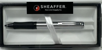 Sheaffer Award Crome Ball Point Pen Blk Ink W/ Gift Box N2919051