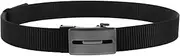 [SAFIGLE] Men's Golf Pants Belt Ratchet Nylon Belt Automatic Buckle Braided Belt