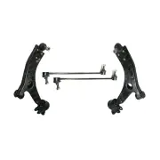 Trupro Front Lower Control Arm Sway Bar Link Kit for Volvo C30 03/07-On