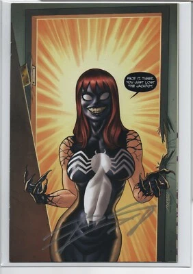 VENOM #1 – KEY ISSUE – SILVER SIGNATURE – COMICXPOSURE MARY JANE VARIANT - COA