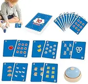 Addition and Subtraction Flash Cards, Classroom Math Learning Game, Educational Addition and Subtraction 0-10 Math Facts Flash Cards for Children