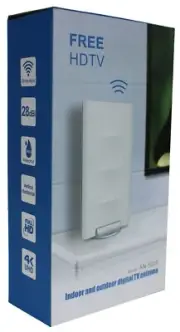 HDTV Antenna 250+ Mile Range – Free 4K & Full HD Channels, Crystal-Clear Digital