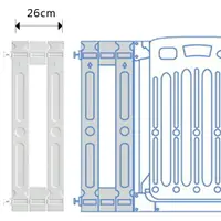 在飛比找樂天市場購物網優惠-Vivibaby JTC 日本安全門欄 延伸片 門欄延長片-
