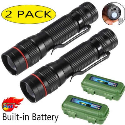 SMALL TORCH Mini Handheld Ultra Bright Powerful LED Tactical Pocket Flashlight