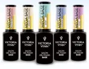 Victoria Vynn MEGA BASE Builder Gel UV LED Hard Gel Nail Polish NEW SHADES !!!