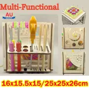 Yarn Bowl Portable Handmade Sewing Needlework Rack IH