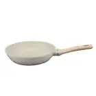 (White)Pots And Pans Set Nonstick Granite Induction Kitchen Cookware Set For