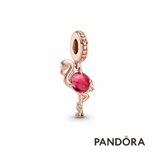 【Pandora官方直營】紅鶴 Murano 琉璃吊飾-絕版品