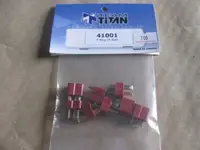 在飛比找蝦皮購物優惠-TITAN電車專用T型金插(4組) 41001