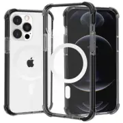 MagSafe Compatible Transparent Protective Bumper Case for iPhone 14 Pro Max -