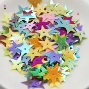 1500 Mixed Color Star loose sequins Paillettes 15mm sewing Wedding craft