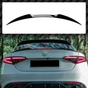 ABS Glossy Rear Spoiler Rear Wing Fits for Alfa Romeo Giulia 2017-2024 2025