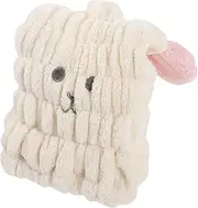 Ipetboom Animal Design Hair Towel Soft Head Wrap for Women Girls Fast Drying Bath Cap Absorbent Material