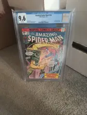 CGC Amazing Spider-Man #154 9.6 NM + White Pages Sandman App Doc Ock Cameo