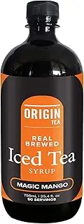 Origin Tea Low Sugar Magic Mango Iced Tea Syrup (750 ml)