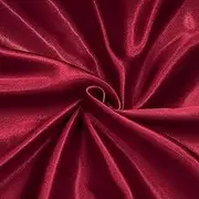 Homiest Burgundy Satin Fabric by The Yard, 1 Yard x 58 Inch Charmeuse Satin Fabric Silky & Shiny Cloth Fabric, Smooth Bridal Satin Fabric for Wedding Dress, Clothing Making, DIY Crafts, Sewing